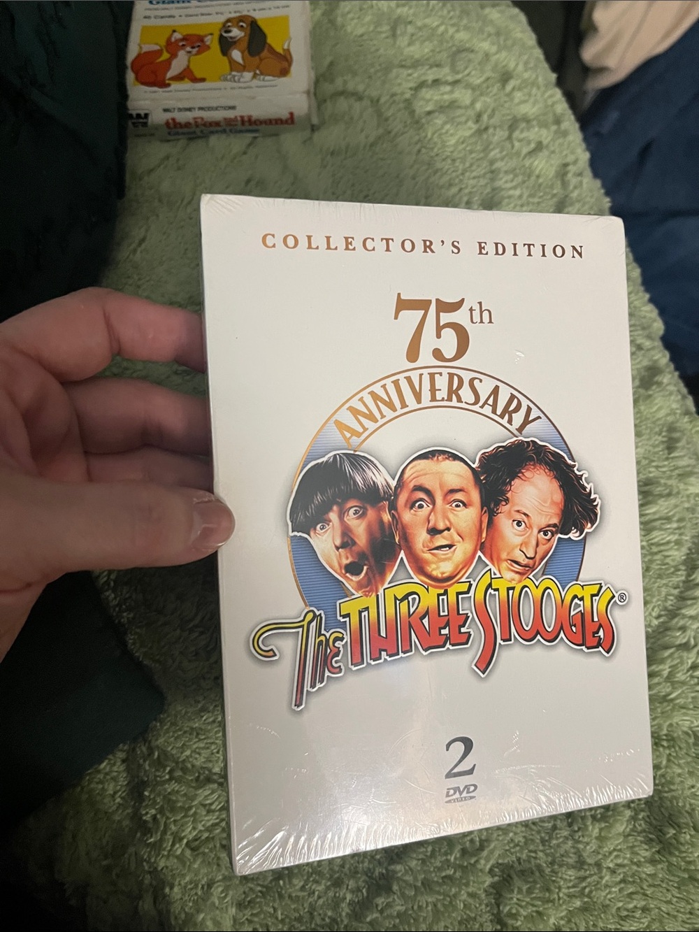 The Three Stooges NIB (in plastic) 75th Anniversary 2 DVD set